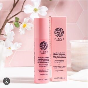 Figgi Beauty makeup dissolving balm to‎ oil cleanser NIB